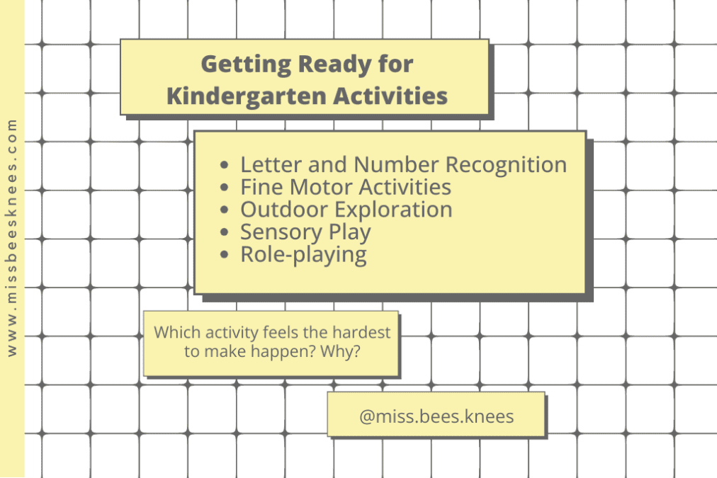 5 Activities to Help Your Child Get Ready for Kindergarten